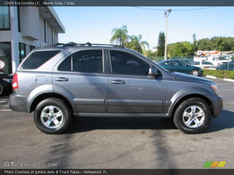 Alpine Gray / Gray 2004 Kia Sorento LX