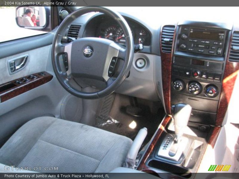 Alpine Gray / Gray 2004 Kia Sorento LX
