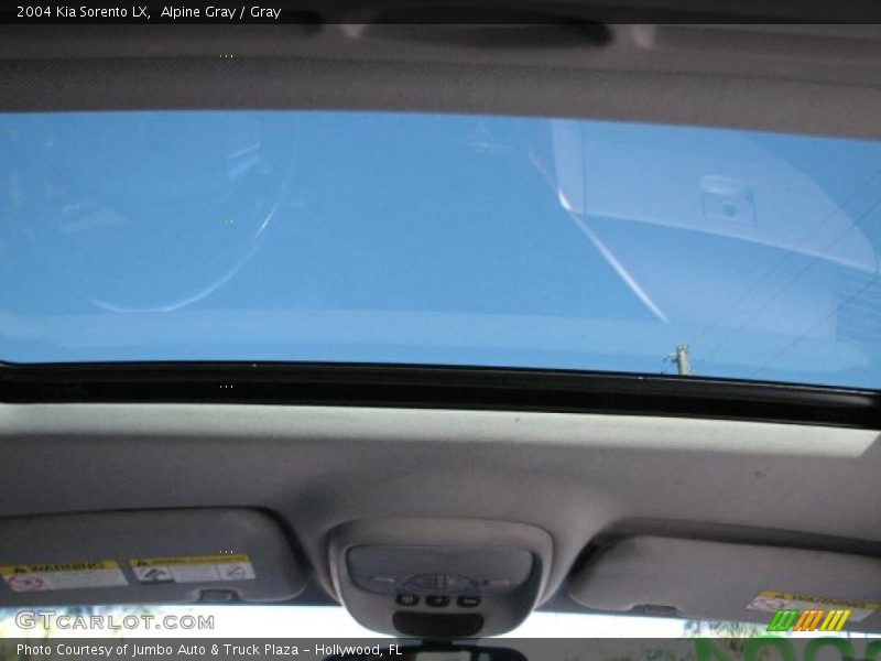 Alpine Gray / Gray 2004 Kia Sorento LX