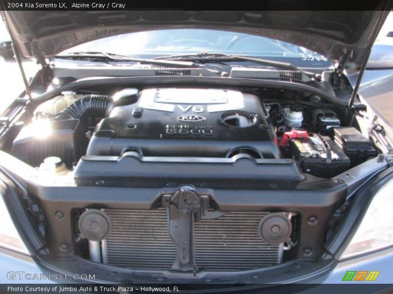 Alpine Gray / Gray 2004 Kia Sorento LX