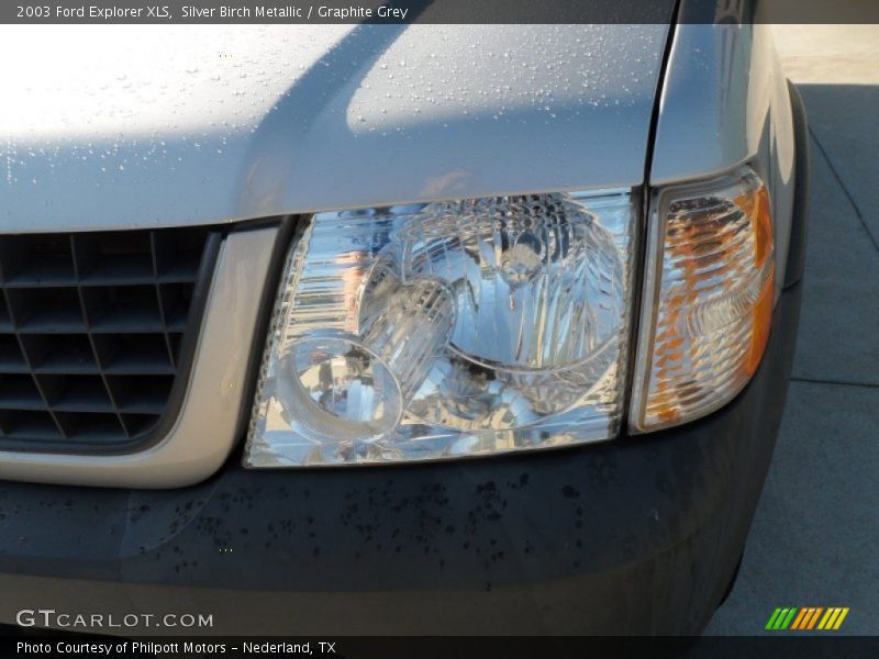 Silver Birch Metallic / Graphite Grey 2003 Ford Explorer XLS