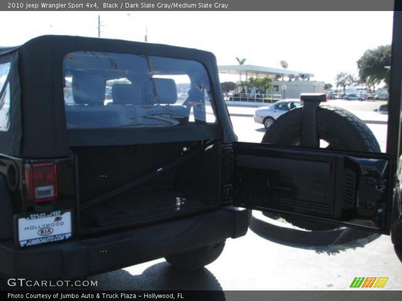 Black / Dark Slate Gray/Medium Slate Gray 2010 Jeep Wrangler Sport 4x4