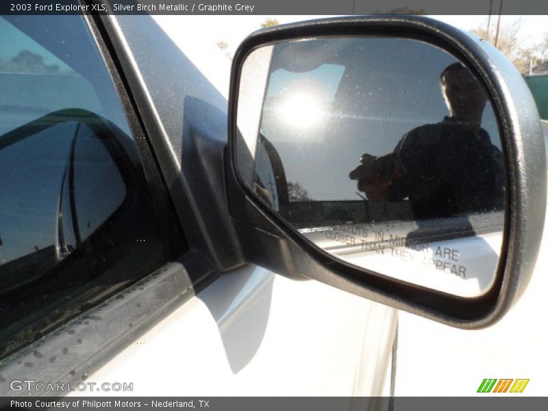 Silver Birch Metallic / Graphite Grey 2003 Ford Explorer XLS