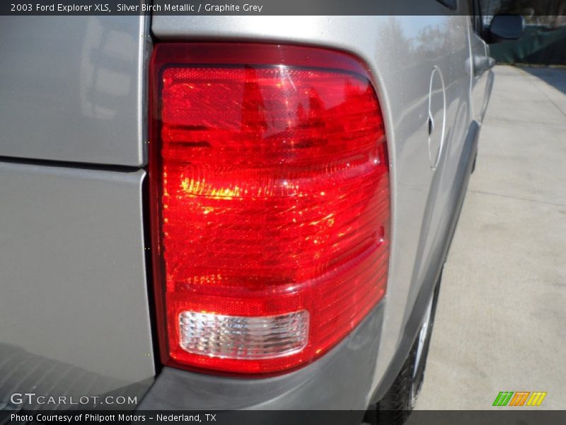 Silver Birch Metallic / Graphite Grey 2003 Ford Explorer XLS