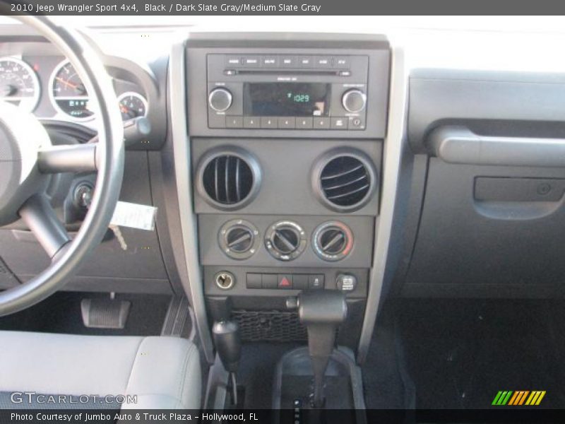 Black / Dark Slate Gray/Medium Slate Gray 2010 Jeep Wrangler Sport 4x4