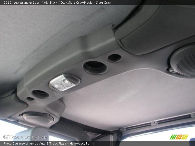 Black / Dark Slate Gray/Medium Slate Gray 2010 Jeep Wrangler Sport 4x4