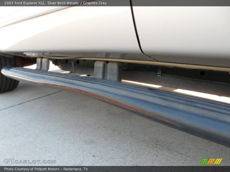 Silver Birch Metallic / Graphite Grey 2003 Ford Explorer XLS