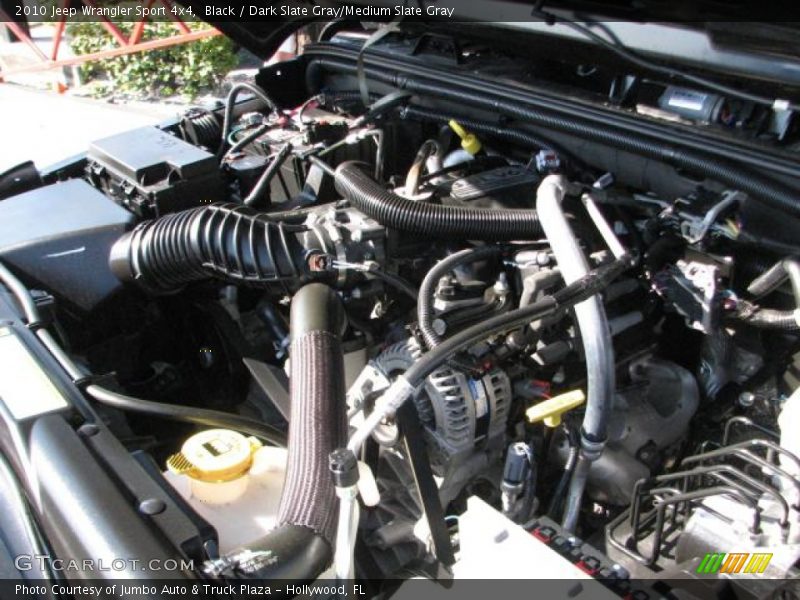 Black / Dark Slate Gray/Medium Slate Gray 2010 Jeep Wrangler Sport 4x4