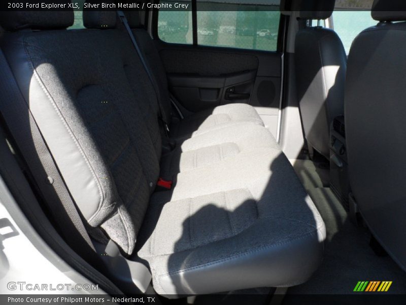 Silver Birch Metallic / Graphite Grey 2003 Ford Explorer XLS