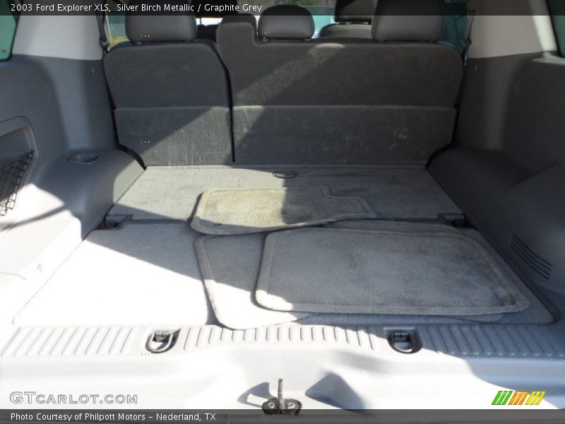 Silver Birch Metallic / Graphite Grey 2003 Ford Explorer XLS