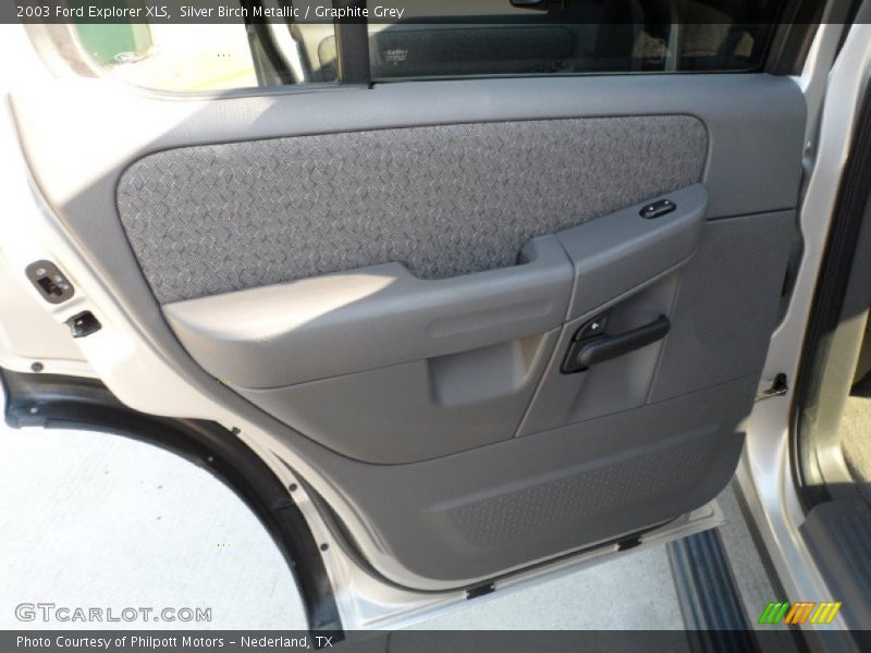 Silver Birch Metallic / Graphite Grey 2003 Ford Explorer XLS
