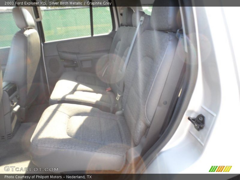 Silver Birch Metallic / Graphite Grey 2003 Ford Explorer XLS