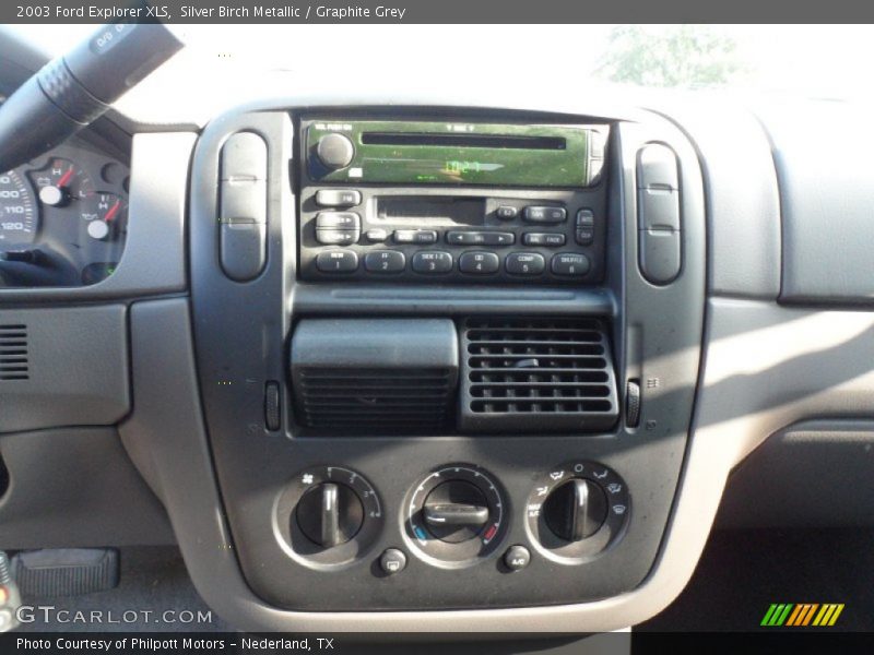 Controls of 2003 Explorer XLS