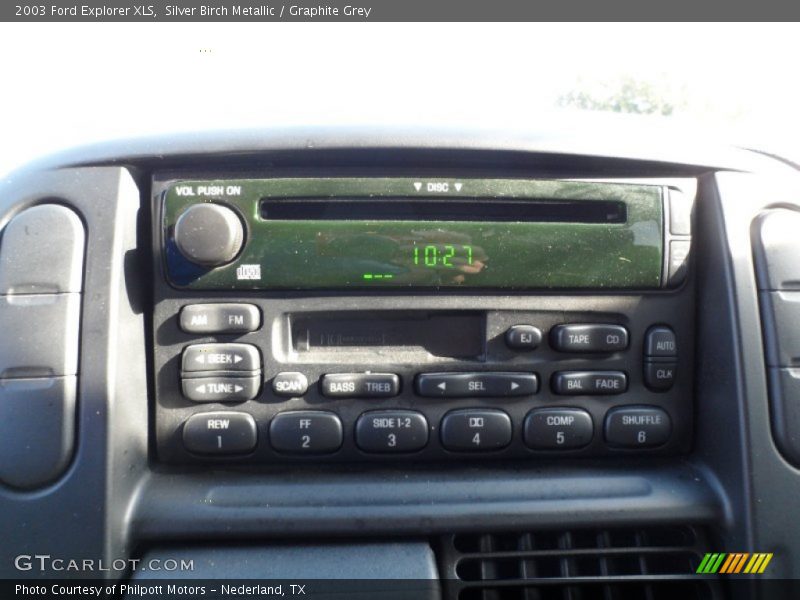 Silver Birch Metallic / Graphite Grey 2003 Ford Explorer XLS