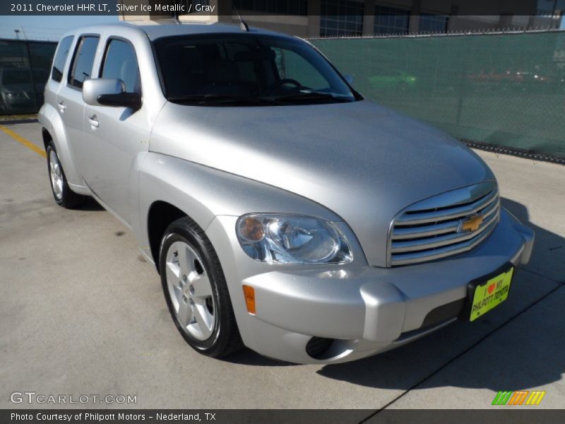 Silver Ice Metallic / Gray 2011 Chevrolet HHR LT