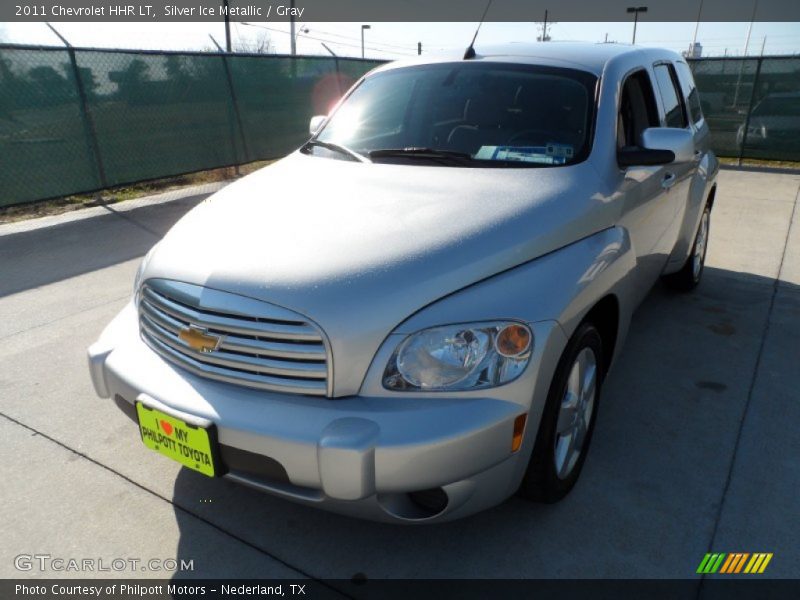Silver Ice Metallic / Gray 2011 Chevrolet HHR LT
