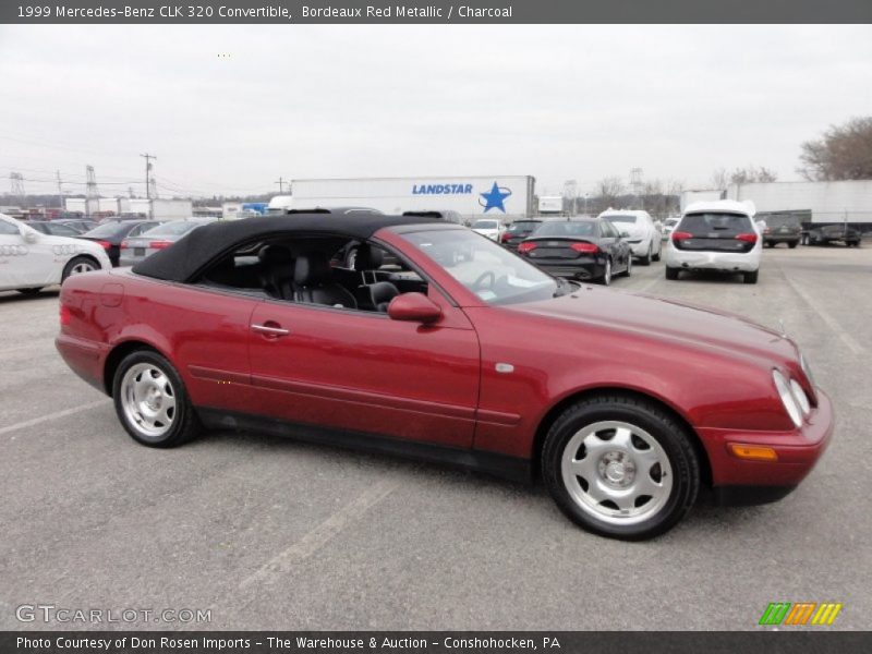 1999 CLK 320 Convertible Bordeaux Red Metallic