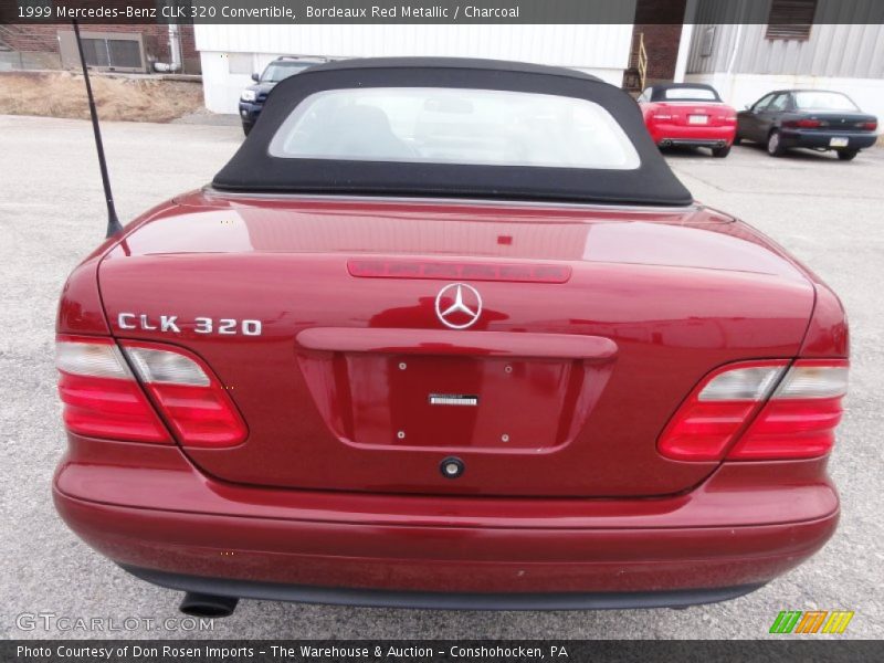  1999 CLK 320 Convertible Bordeaux Red Metallic