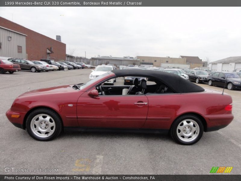  1999 CLK 320 Convertible Bordeaux Red Metallic