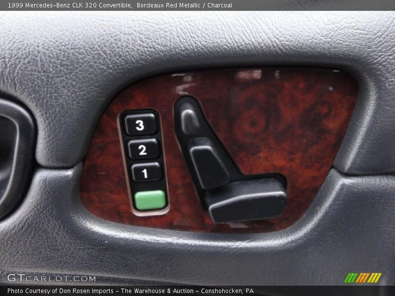 Controls of 1999 CLK 320 Convertible