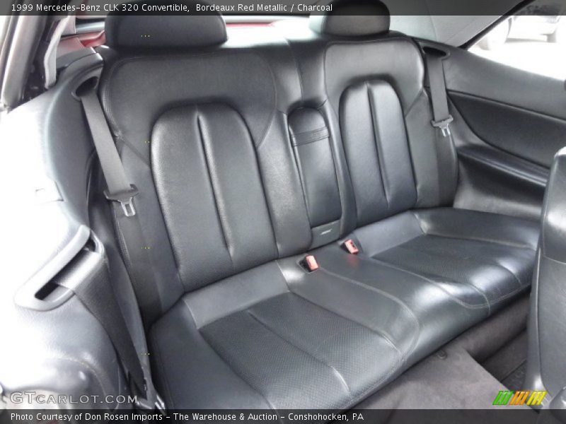  1999 CLK 320 Convertible Charcoal Interior