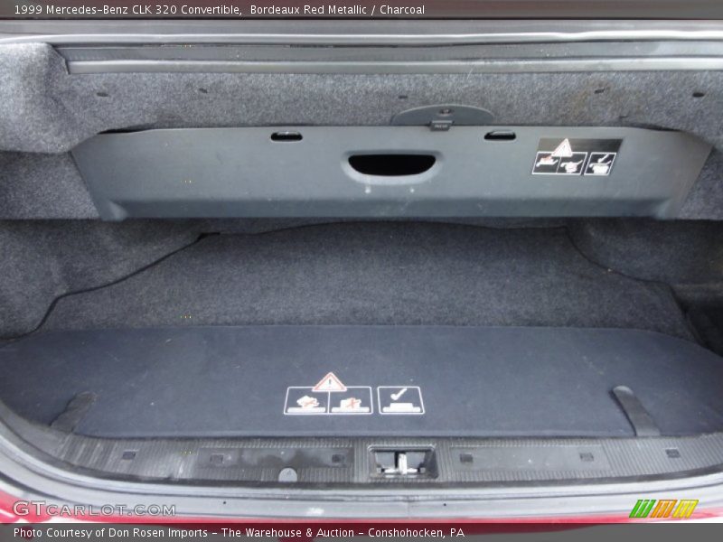  1999 CLK 320 Convertible Trunk