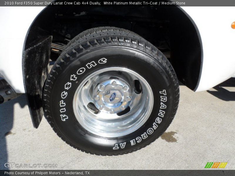  2010 F350 Super Duty Lariat Crew Cab 4x4 Dually Wheel