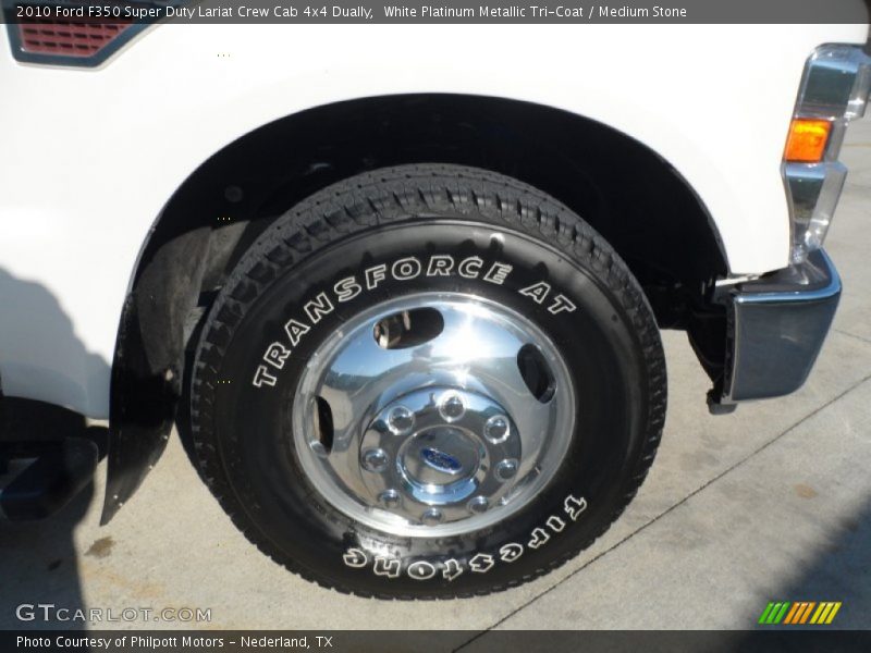  2010 F350 Super Duty Lariat Crew Cab 4x4 Dually Wheel