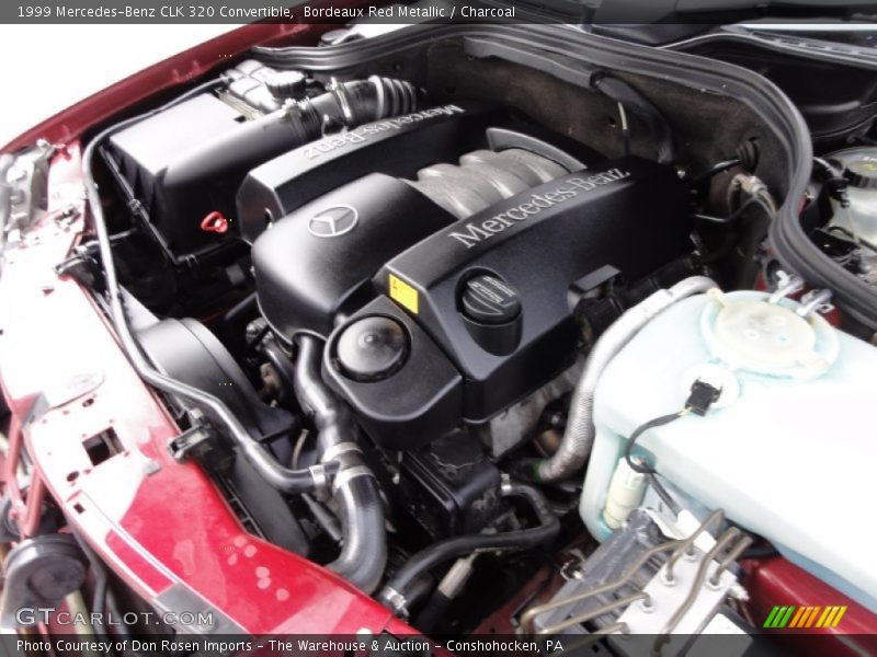  1999 CLK 320 Convertible Engine - 3.2 Liter SOHC 18-Valve V6