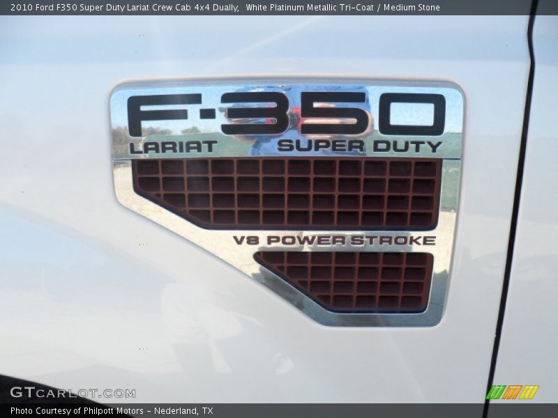  2010 F350 Super Duty Lariat Crew Cab 4x4 Dually Logo
