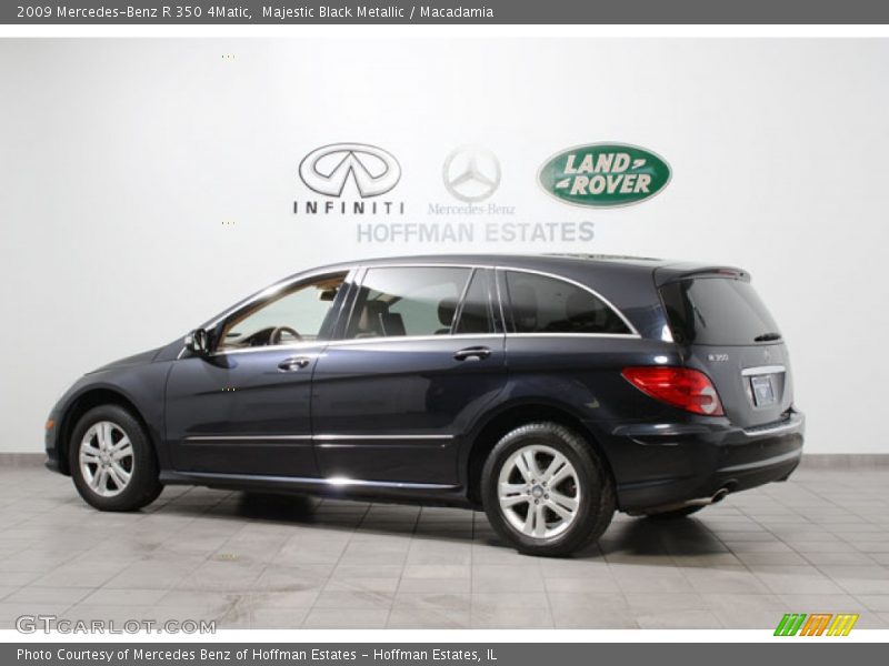 Majestic Black Metallic / Macadamia 2009 Mercedes-Benz R 350 4Matic