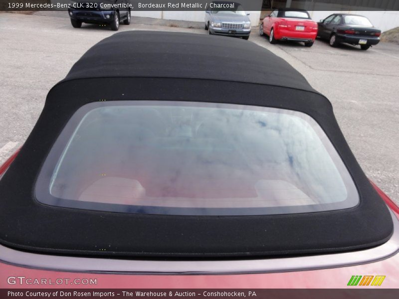 Bordeaux Red Metallic / Charcoal 1999 Mercedes-Benz CLK 320 Convertible