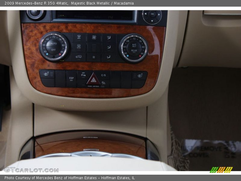 Majestic Black Metallic / Macadamia 2009 Mercedes-Benz R 350 4Matic