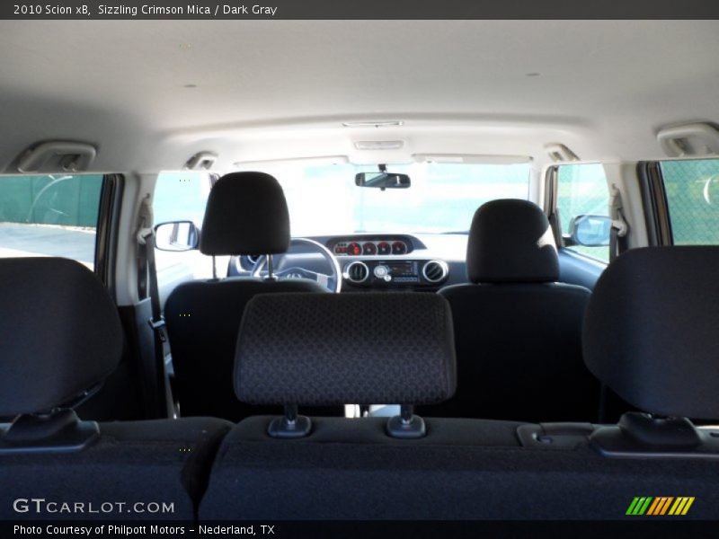 Sizzling Crimson Mica / Dark Gray 2010 Scion xB