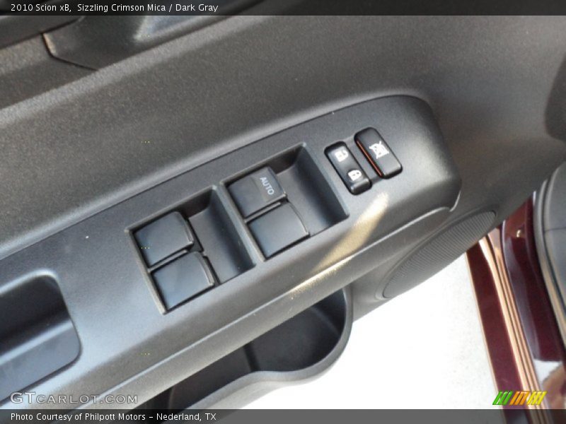 Sizzling Crimson Mica / Dark Gray 2010 Scion xB