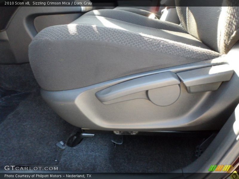 Sizzling Crimson Mica / Dark Gray 2010 Scion xB