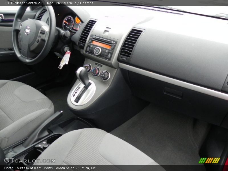 Red Brick Metallic / Charcoal 2010 Nissan Sentra 2.0