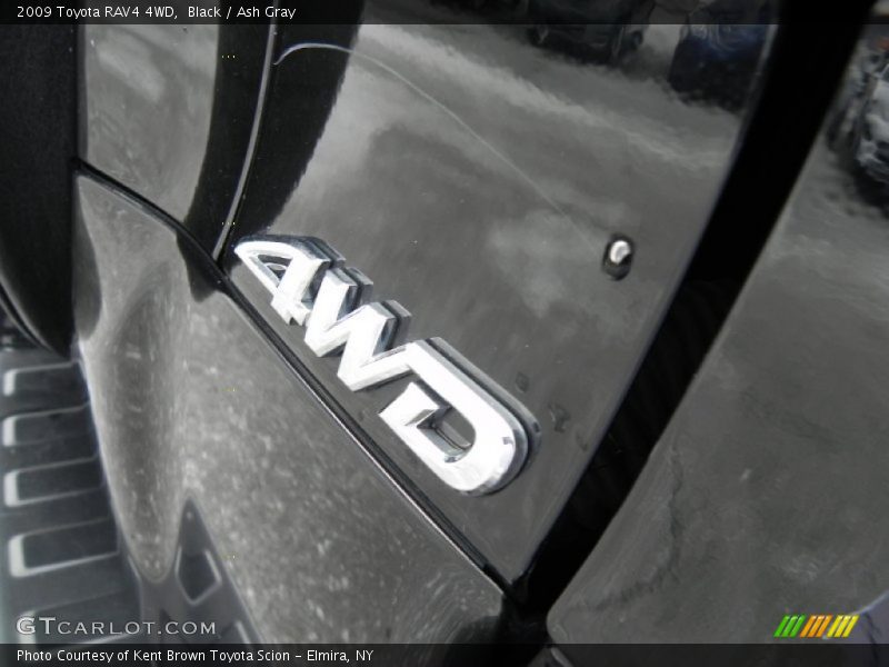 Black / Ash Gray 2009 Toyota RAV4 4WD