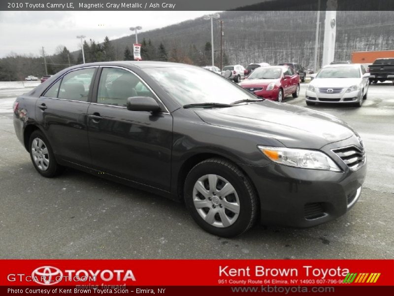 Magnetic Gray Metallic / Ash Gray 2010 Toyota Camry LE