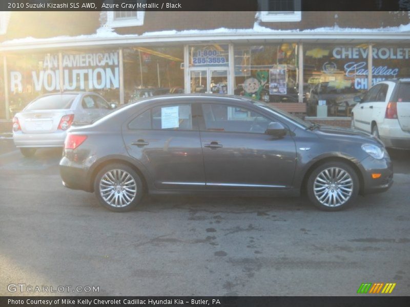 Azure Gray Metallic / Black 2010 Suzuki Kizashi SLS AWD