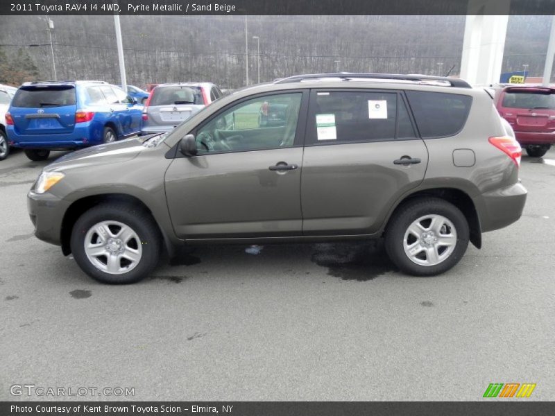 Pyrite Metallic / Sand Beige 2011 Toyota RAV4 I4 4WD