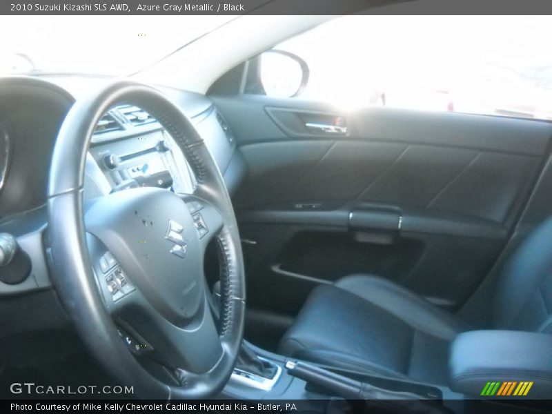Azure Gray Metallic / Black 2010 Suzuki Kizashi SLS AWD