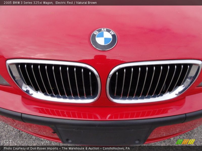 Electric Red / Natural Brown 2005 BMW 3 Series 325xi Wagon