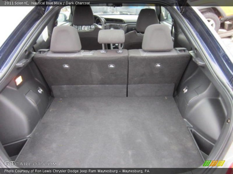 Nautical Blue Mica / Dark Charcoal 2011 Scion tC