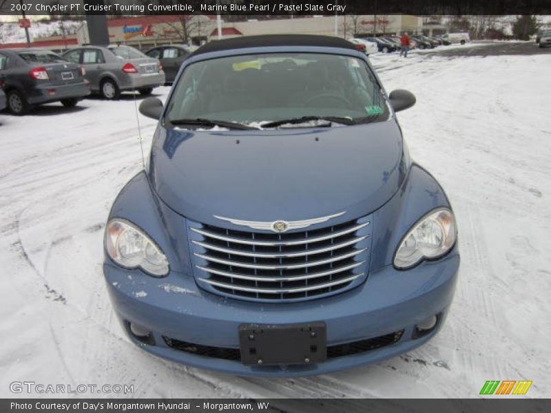 Marine Blue Pearl / Pastel Slate Gray 2007 Chrysler PT Cruiser Touring Convertible