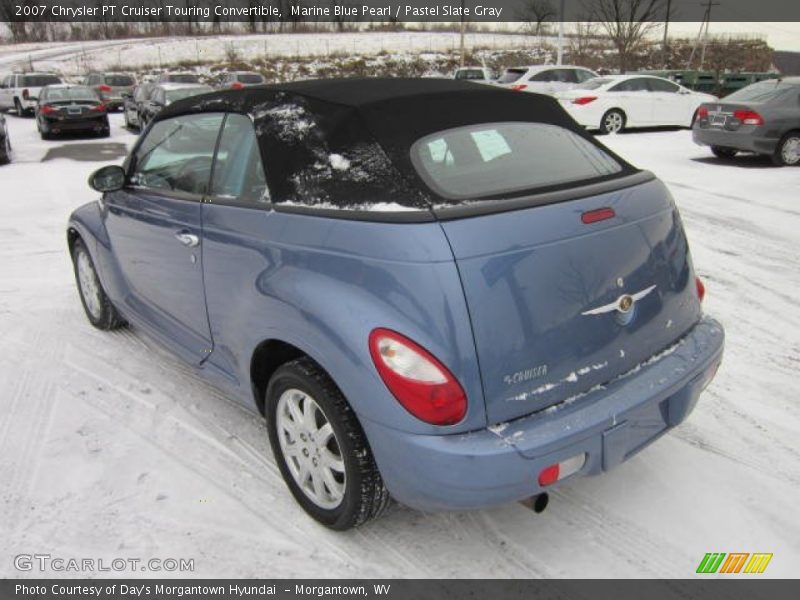 Marine Blue Pearl / Pastel Slate Gray 2007 Chrysler PT Cruiser Touring Convertible