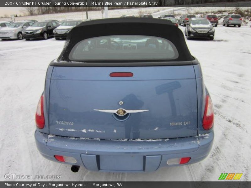 Marine Blue Pearl / Pastel Slate Gray 2007 Chrysler PT Cruiser Touring Convertible