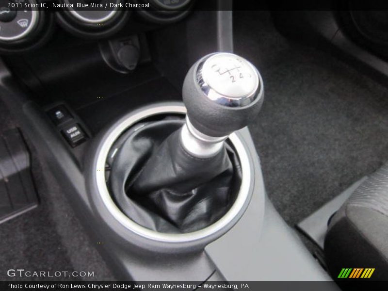 Nautical Blue Mica / Dark Charcoal 2011 Scion tC