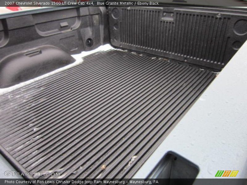 Blue Granite Metallic / Ebony Black 2007 Chevrolet Silverado 1500 LT Crew Cab 4x4