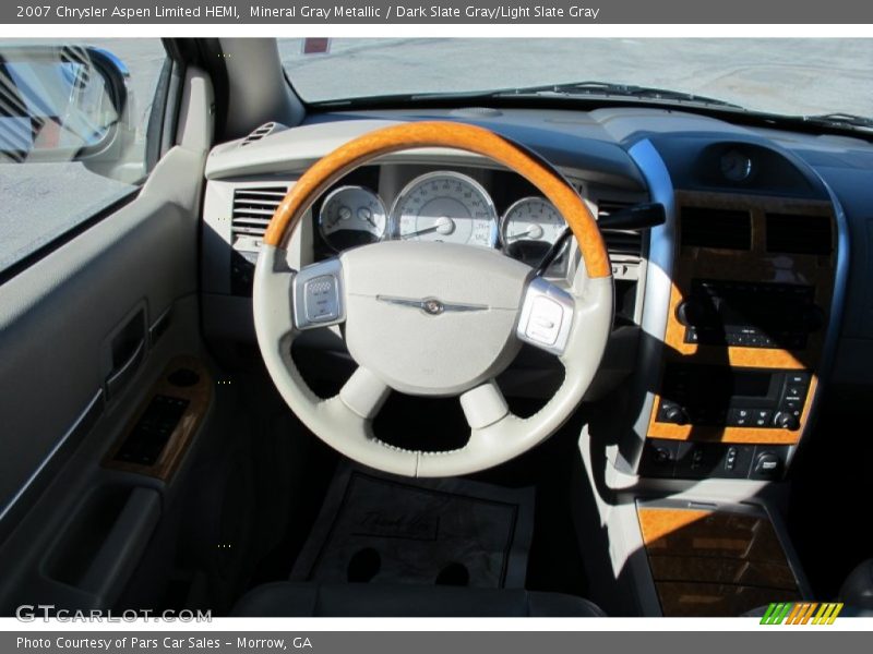 Mineral Gray Metallic / Dark Slate Gray/Light Slate Gray 2007 Chrysler Aspen Limited HEMI
